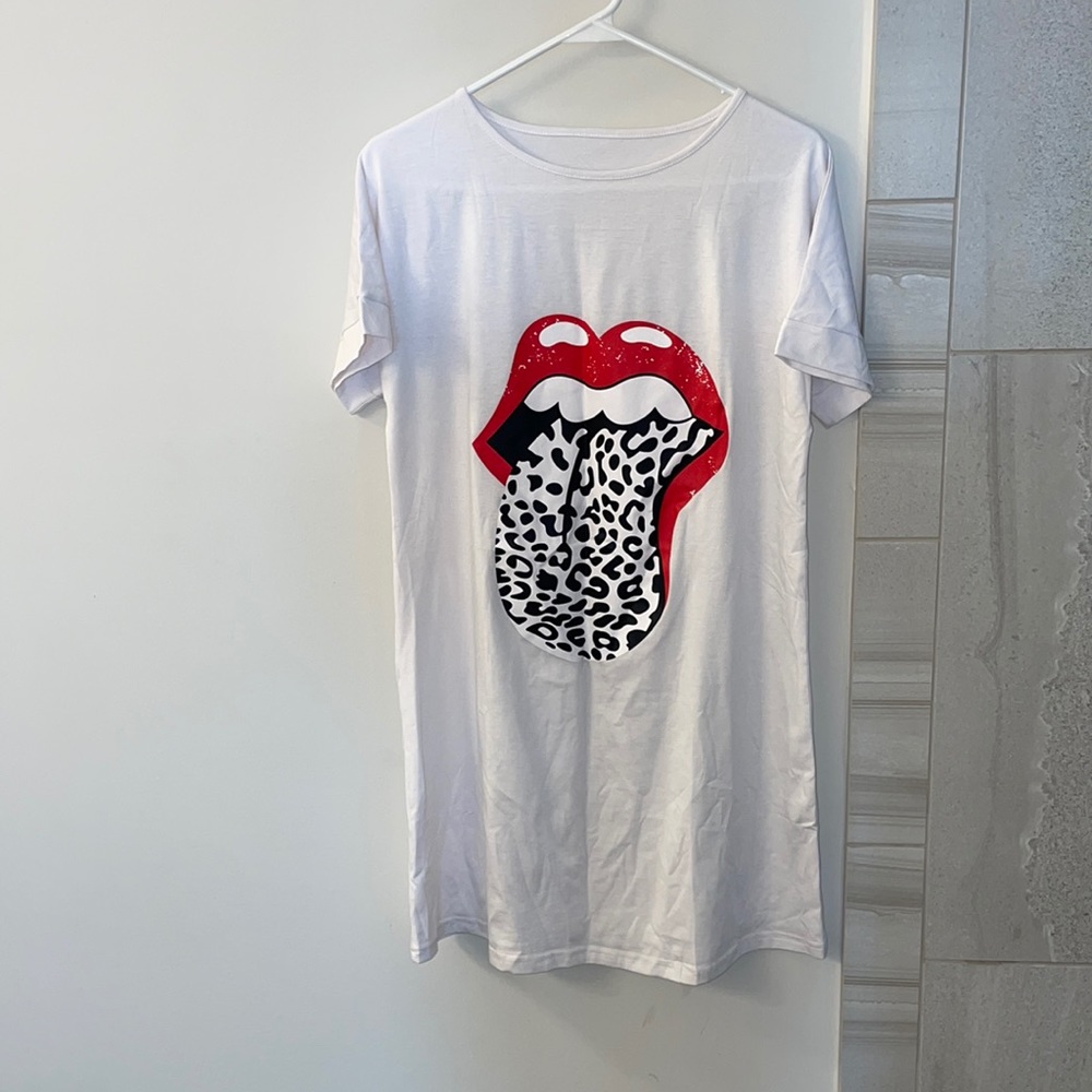 rolling stones tshirt dress